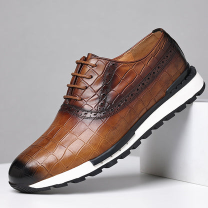 Montari Orthopedic Leather Dress Shoes