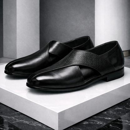 Men's Leather Slip-On Orthopedic Loafers