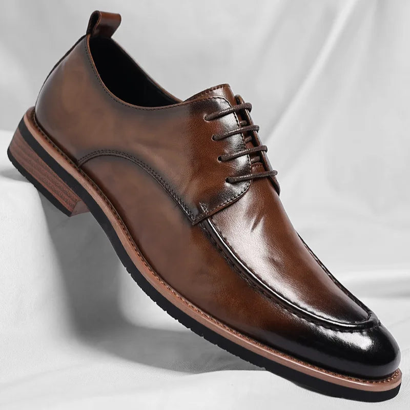 Rivano Leather Orthopedic Dress Sneakers