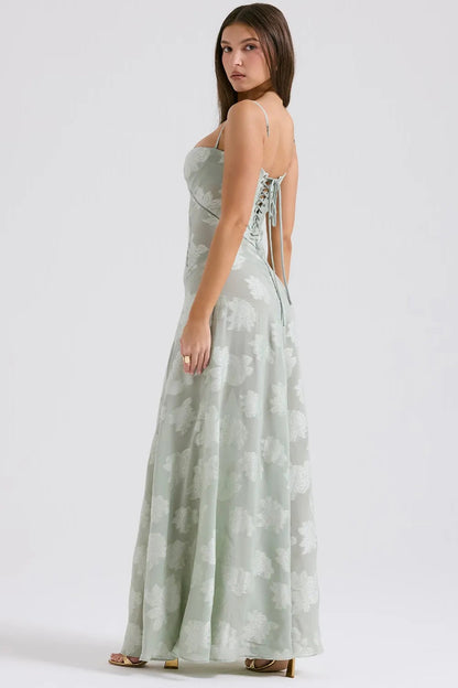 Open-Back Maxi Dress