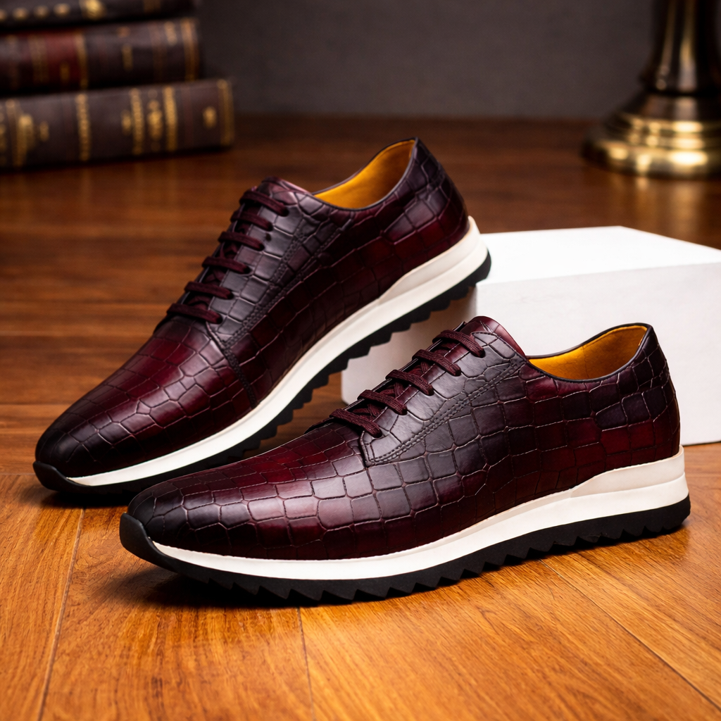 Montaro Orthopedic Leather Dress Shoes