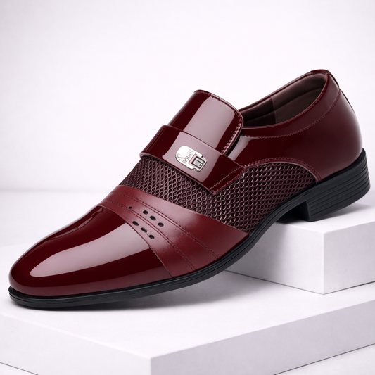 Montaro Leather Slip-On Loafers
