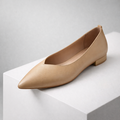 Bellora Italian Leather Block Heel Orthopedic Pumps