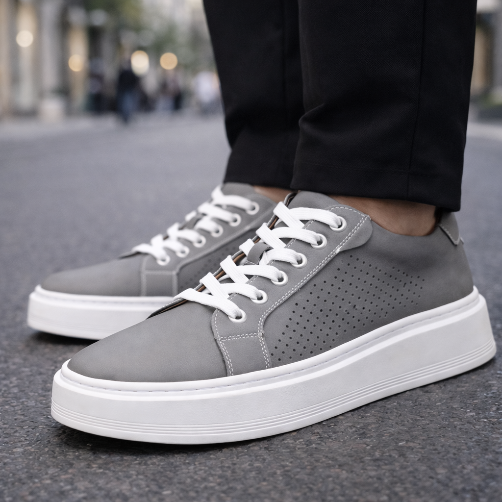 Belcanto Orthopedic Leather Sneakers