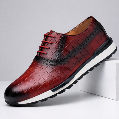 Montari Orthopedic Leather Dress Shoes