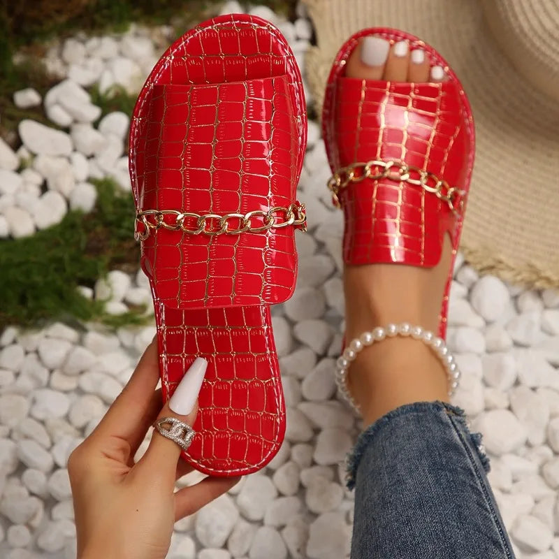 Solana Cushioned Flat Sandals