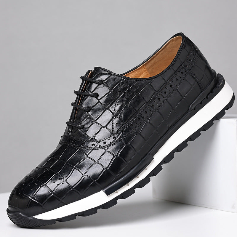Montari Orthopedic Leather Dress Shoes
