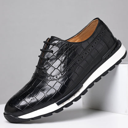 Montari Orthopedic Leather Dress Shoes