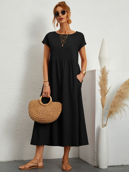 Avalina Smocked Maxi Dress