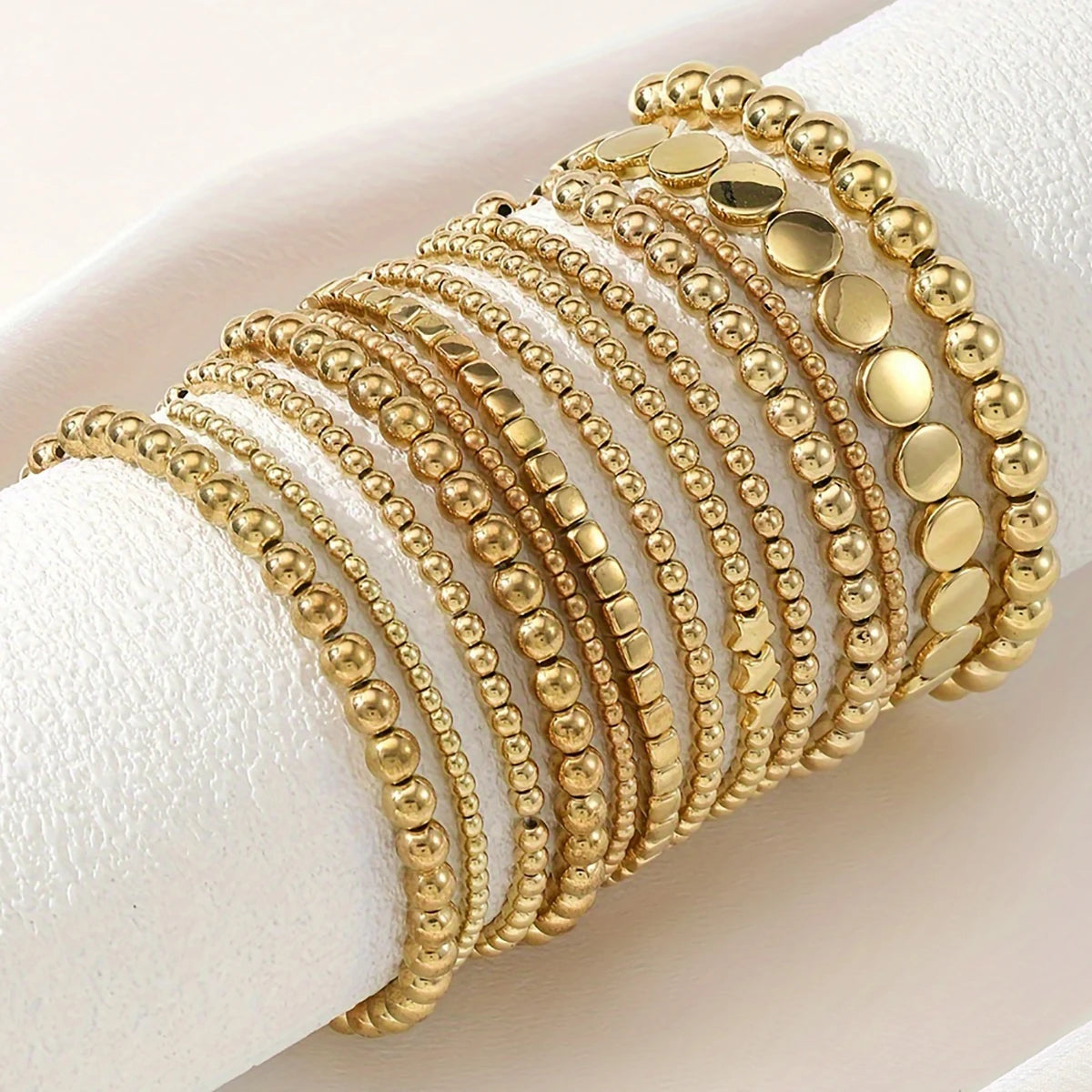 Non-Tarnish Chain Bracelet Set