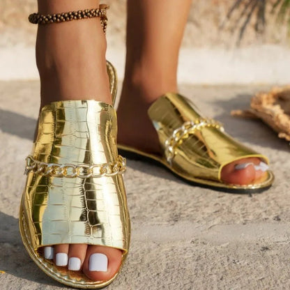 Solana Cushioned Flat Sandals