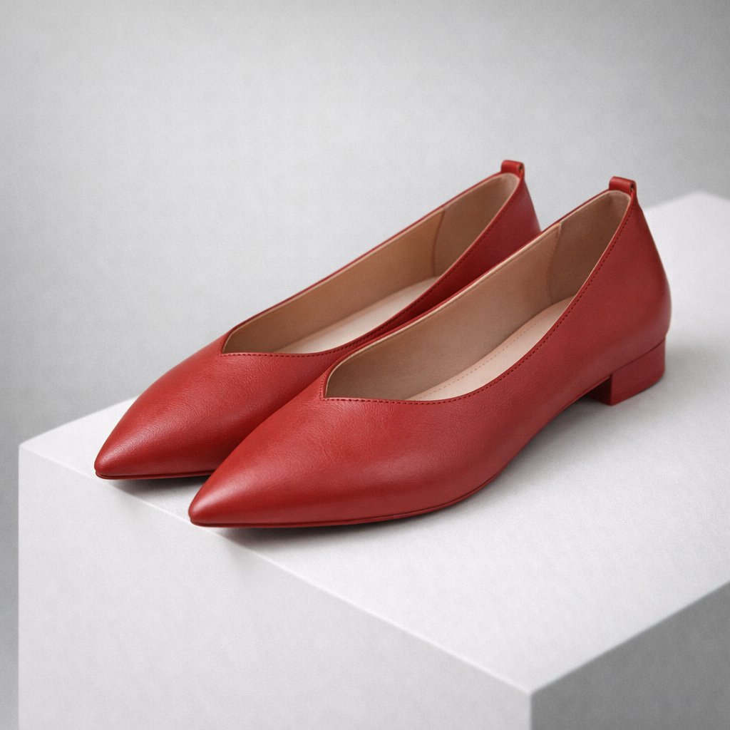 Bellora Italian Leather Block Heel Orthopedic Pumps