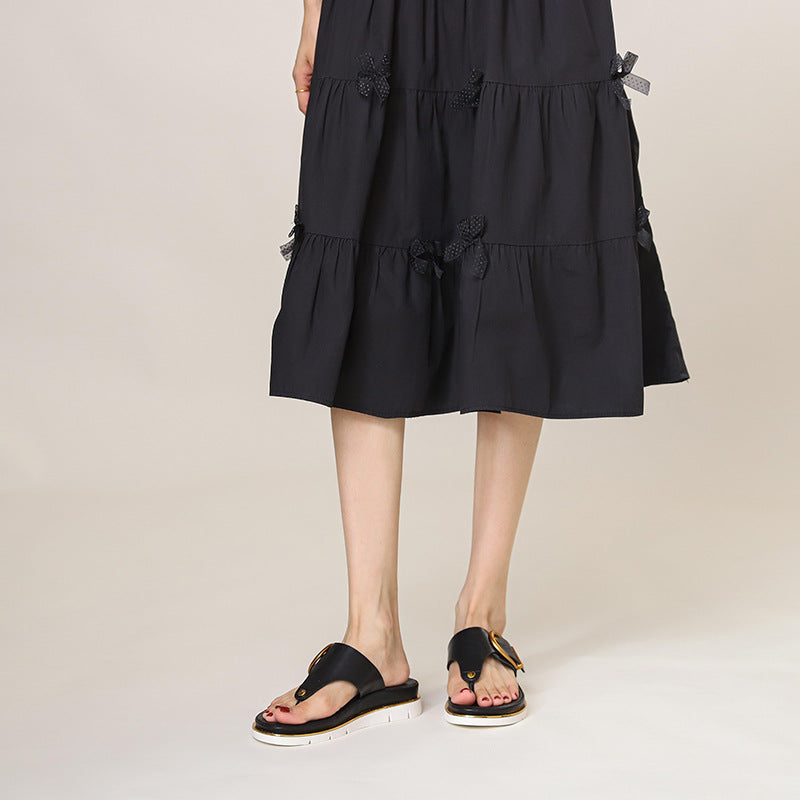 Serena Adjustable Strap Flat Sandals