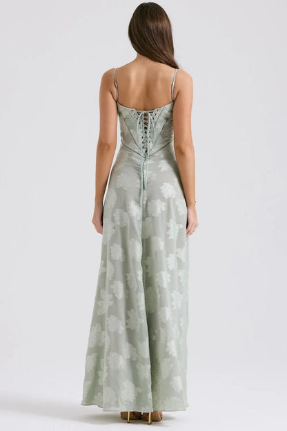 Open-Back Maxi Dress