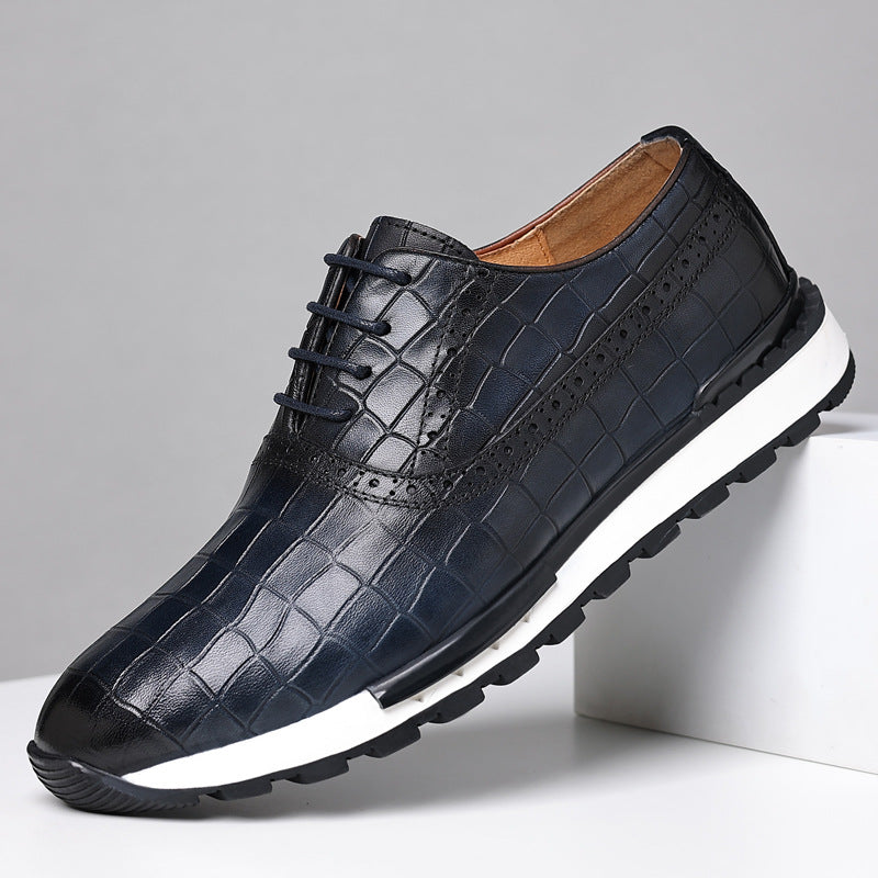 Montari Orthopedic Leather Dress Shoes