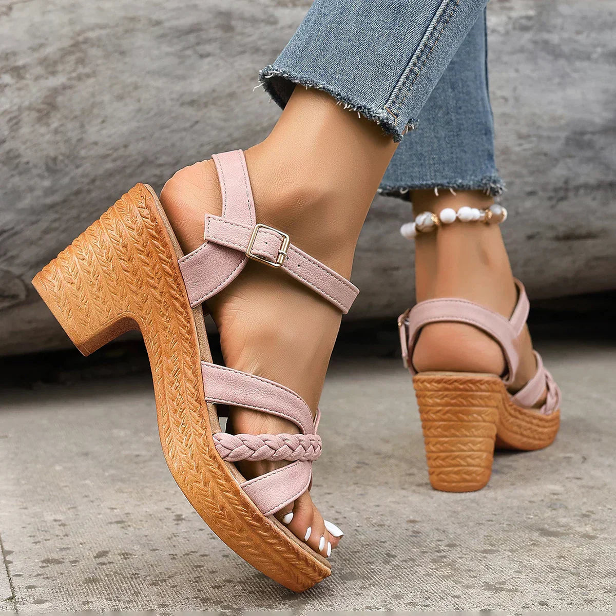 Solana Adjustable Flat Sandals