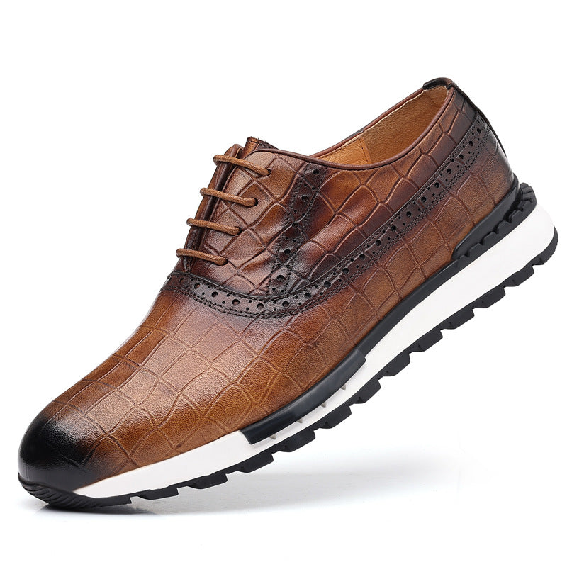 Montari Orthopedic Leather Dress Shoes