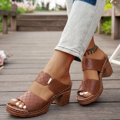 Aurelia Cushioned Flat Sandals