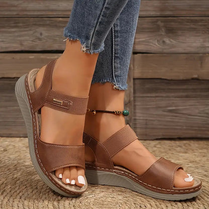 Solara Adjustable Flat Sandals
