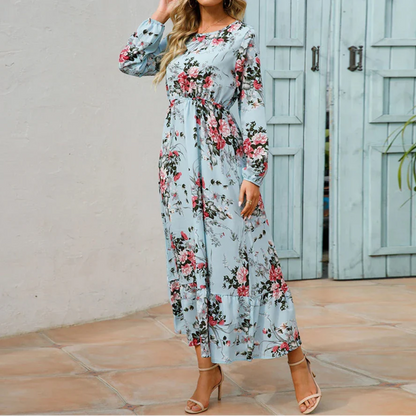 Sylvaine Floral Smocked Maxi Dress
