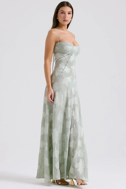 Open-Back Maxi Dress