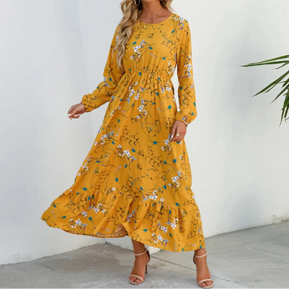Sylvaine Floral Smocked Maxi Dress