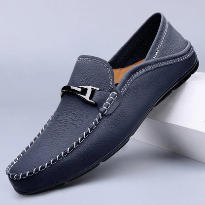 Montaro Leather Slip-On Loafers