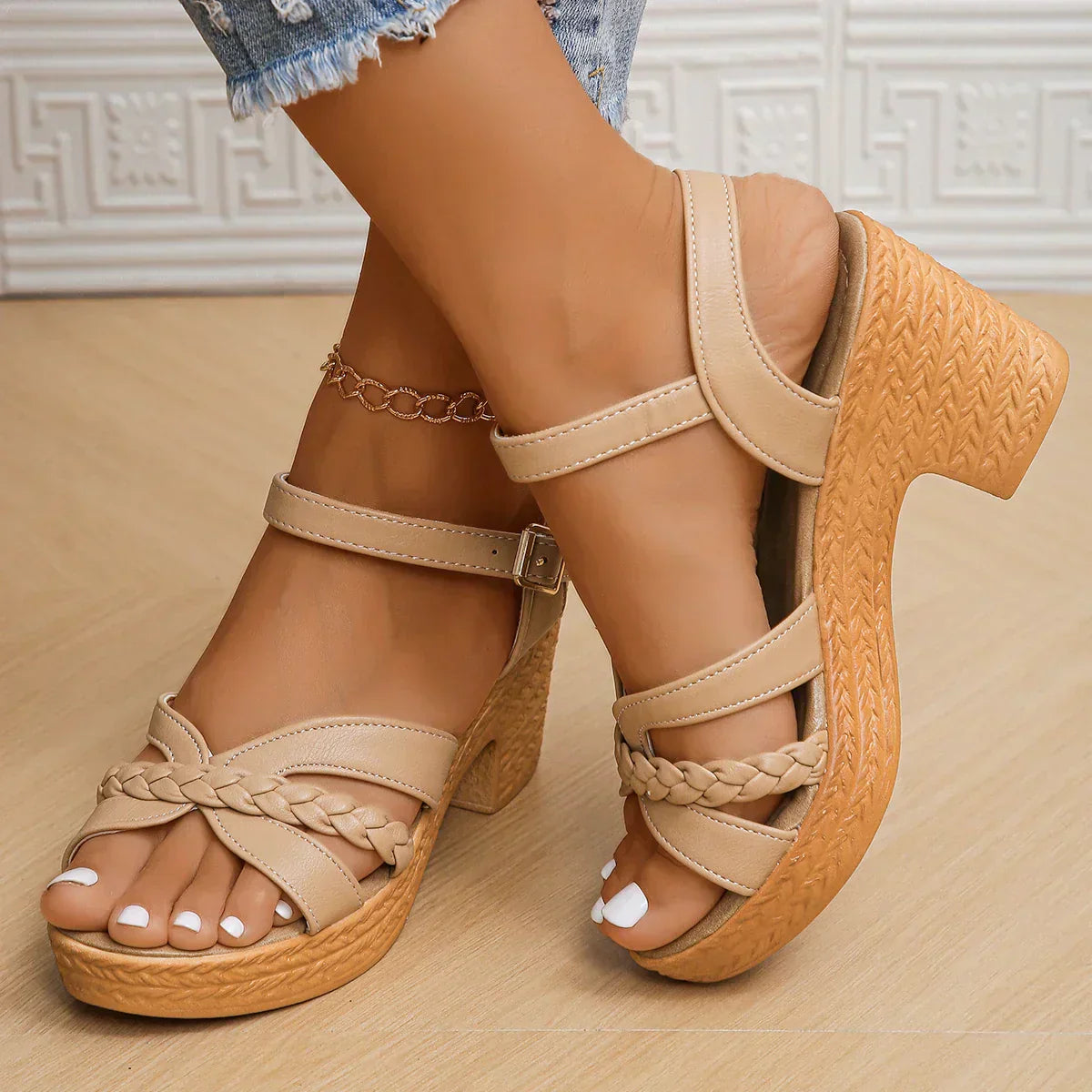 Solana Adjustable Flat Sandals