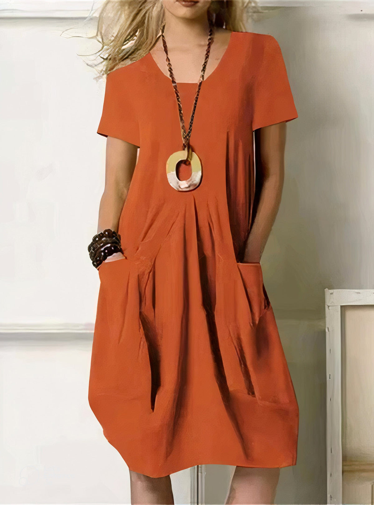 Cassina Pocket Midi Dress