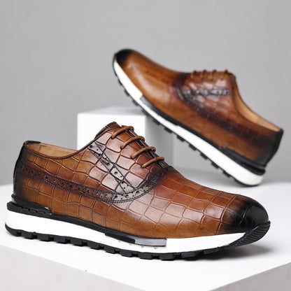 Montari Orthopedic Leather Dress Shoes