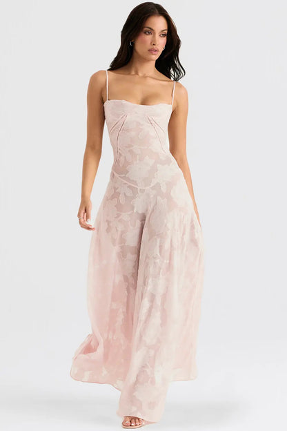 Open-Back Maxi Dress