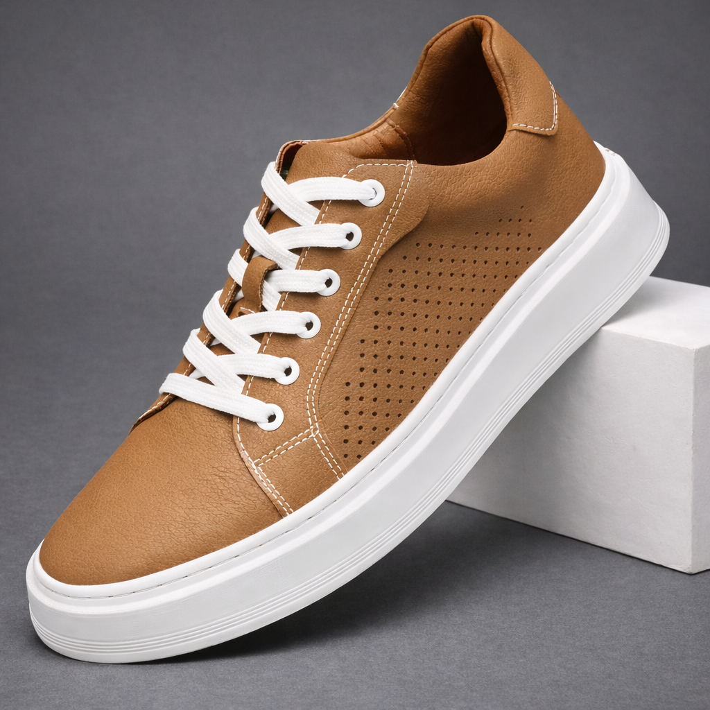 Belcanto Orthopedic Leather Sneakers