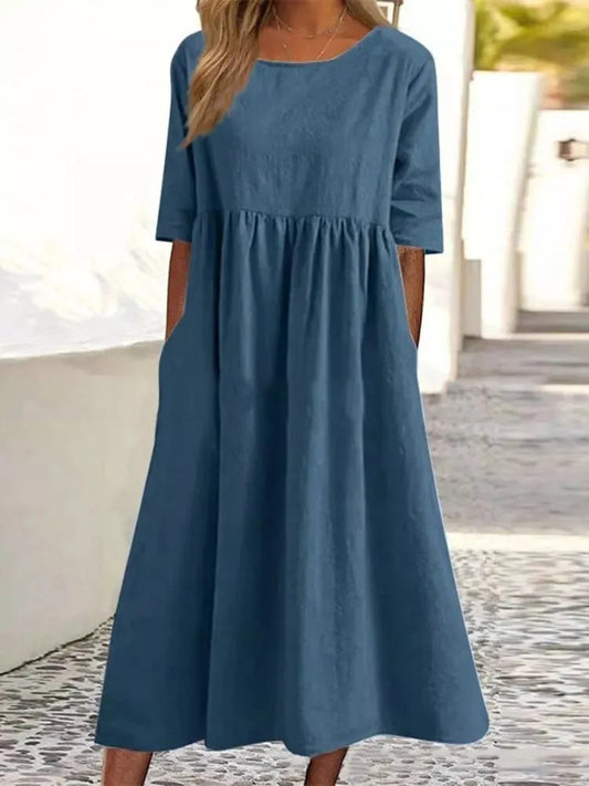 Smocked Maxi Dress
