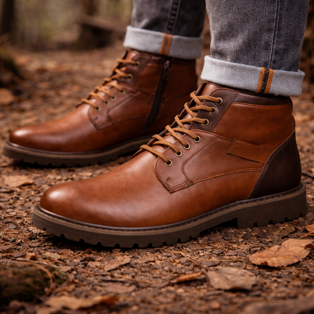 Castano Orthopedic Leather Boots