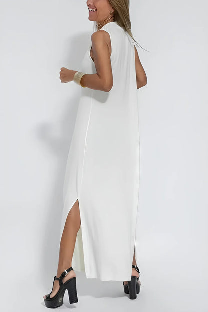 Draped Maxi Dress