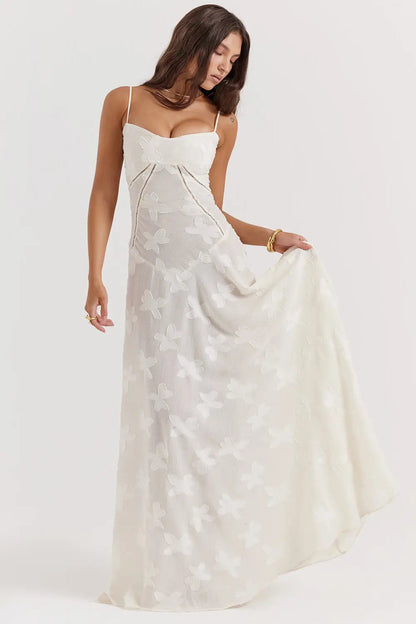 Open-Back Maxi Dress