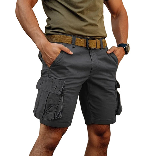 Men's Cargo Shorts with Multi Pockets