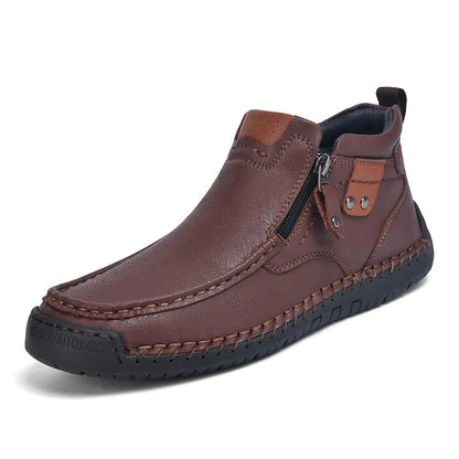 Savonti Orthopedic Leather Ankle Boots