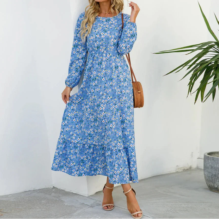 Sylvaine Floral Smocked Maxi Dress