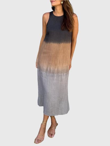 Printed Midi Dress