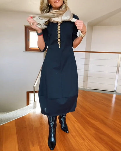 Midi Dress with Pockets