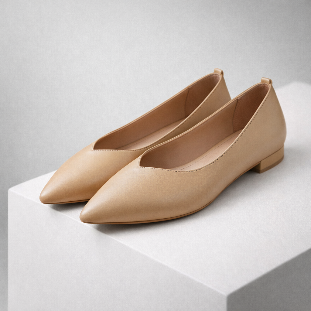 Bellora Italian Leather Block Heel Orthopedic Pumps