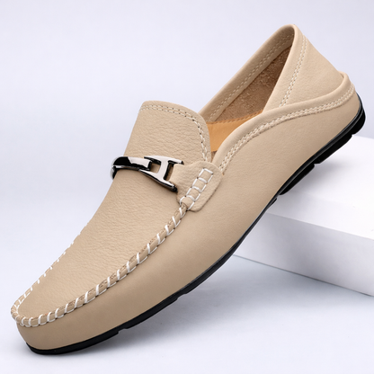 Montaro Leather Slip-On Loafers