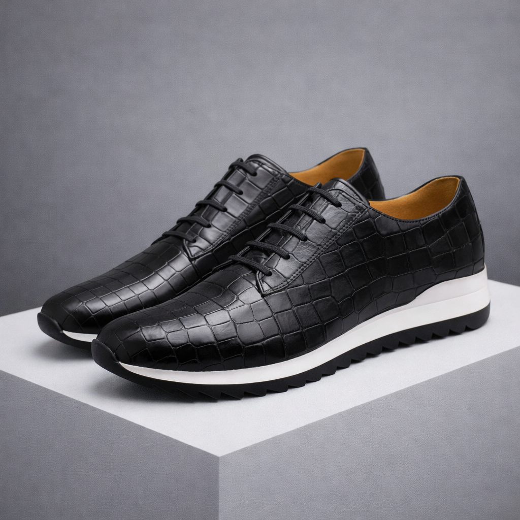 Montaro Orthopedic Leather Dress Shoes