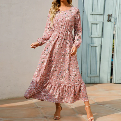 Sylvaine Floral Smocked Maxi Dress
