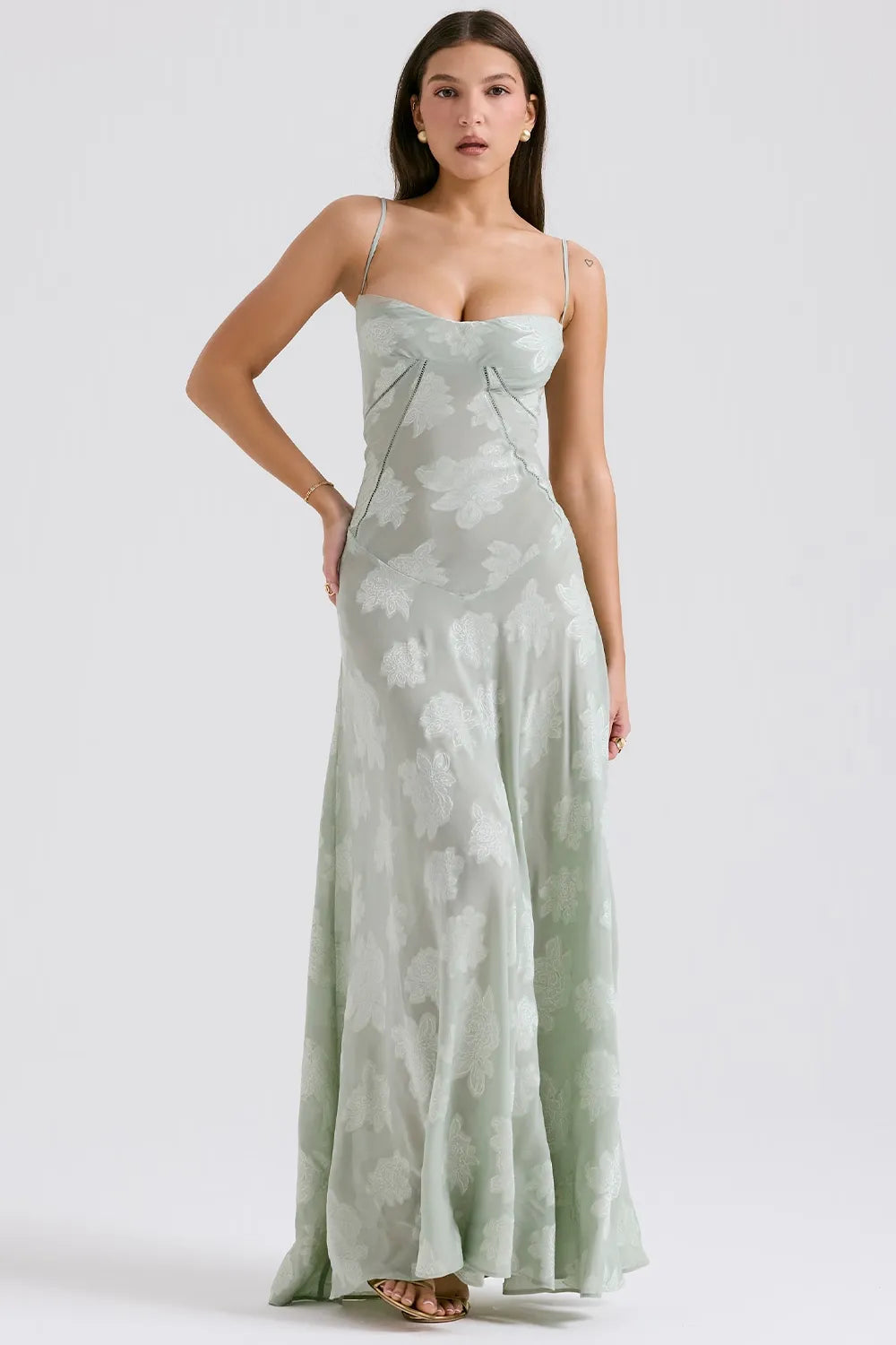 Open-Back Maxi Dress