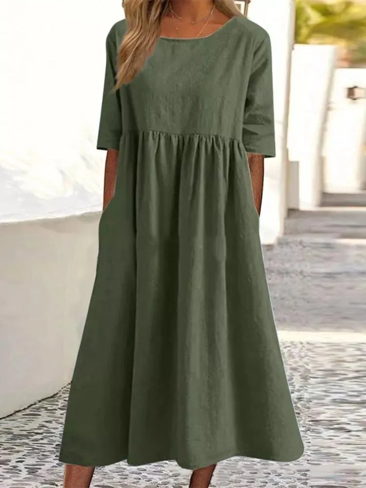 Smocked Maxi Dress
