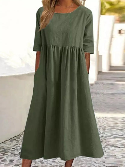 Smocked Maxi Dress
