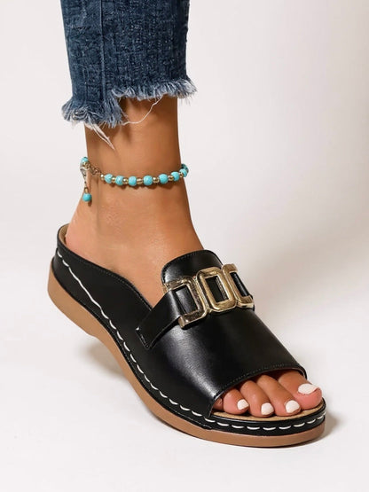 Valora Cushioned Buckle Slides
