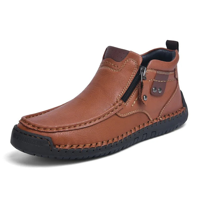 Savonti Orthopedic Leather Ankle Boots